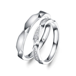 Cặp nhẫn cưới kim cương The Sweetest Moment