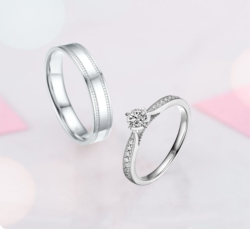 White Gold Wedding Rings
