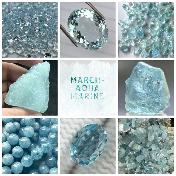 March Birthstones 