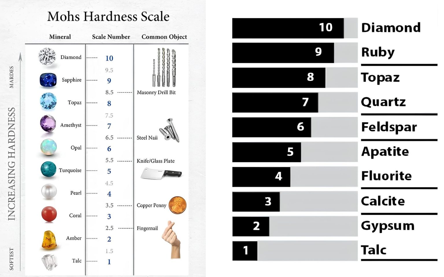 What is the Mohs Hardness Scale?
