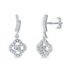Happy Soul Diamond Dangle Earrings