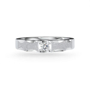 First Kiss Men's Diamond Wedding Ring