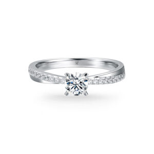 Nhẫn cưới nữ kim cương Aurora
