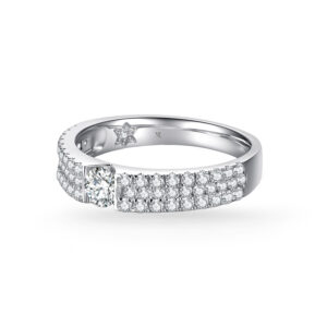Nhẫn cưới nữ kim cương Heavenly Marriage