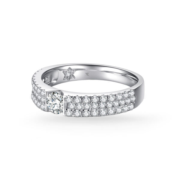 Nhẫn cưới nữ kim cương Heavenly Marriage
