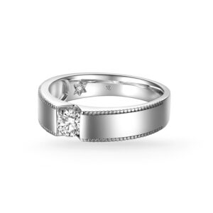 Nhẫn cưới nam kim cương Heavenly Marriage