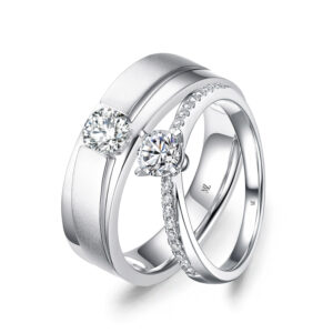 Cặp nhẫn cưới thiết kế theo yêu cầu I'm Yours