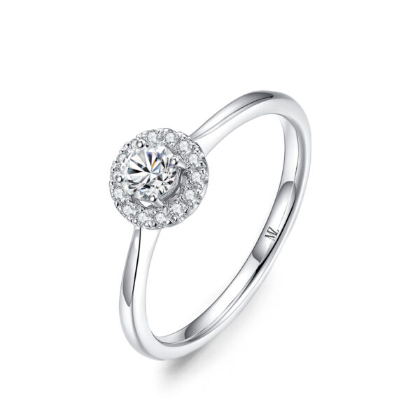Chiêm ngưỡng vẻ đẹp của những chiếc nhẫn Halo tròn tại Meez Jewelry