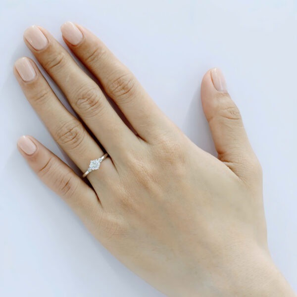 nhẫn cầu hôn kim cương Her Tierra
