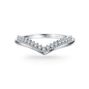 Loveliness V Shape Diamond Ring