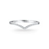 Pretty Lady V Shape Diamond Ring