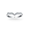 Evie V Shape Diamond Ring