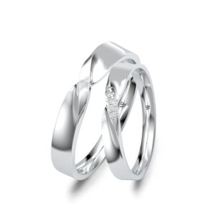 Heartstrings Diamond Wedding Rings