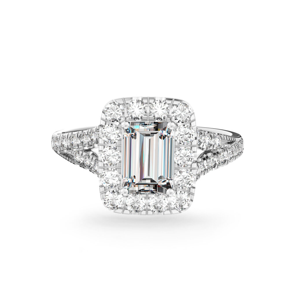 My Queen of April Diamond Engagement Ring