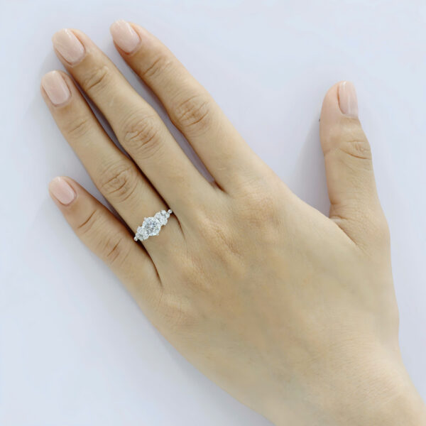 nhẫn kim cương 2ct