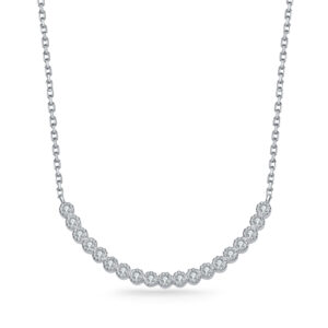Smiley Diamond Necklace