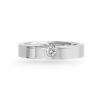 Bí quyết chọn nhẫn kim cương nam vàng 18k phù hợp