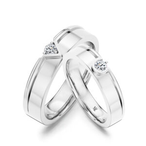 Deeply in Love Diamond Wedding Rings