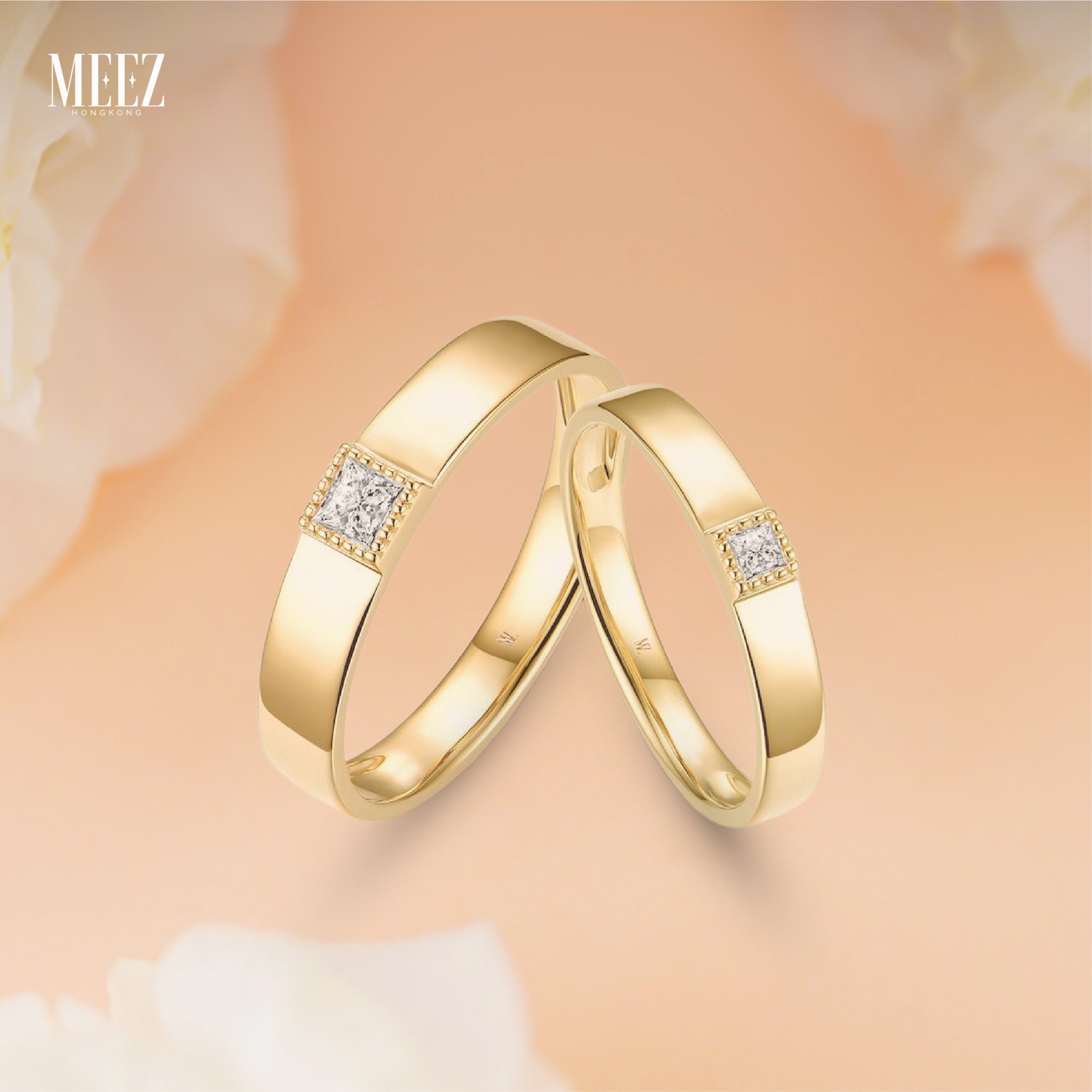 Mẫu nhẫn cưới đẹp vàng 18k món đồ trang sức không thể thiếu trong ngày cưới