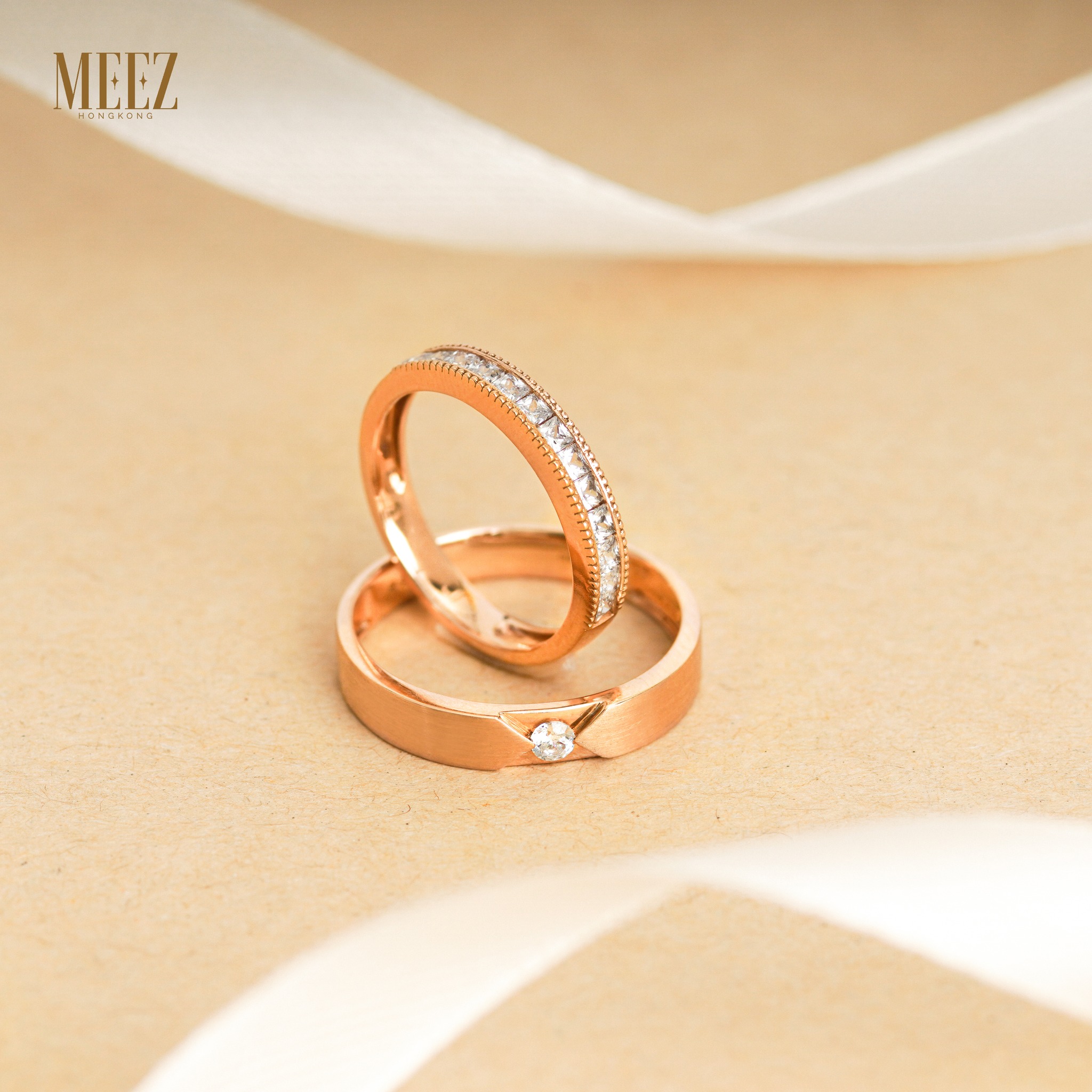 Nhẫn cặp vàng 18k 1 chỉ biểu tượng của tình yêu bền vững