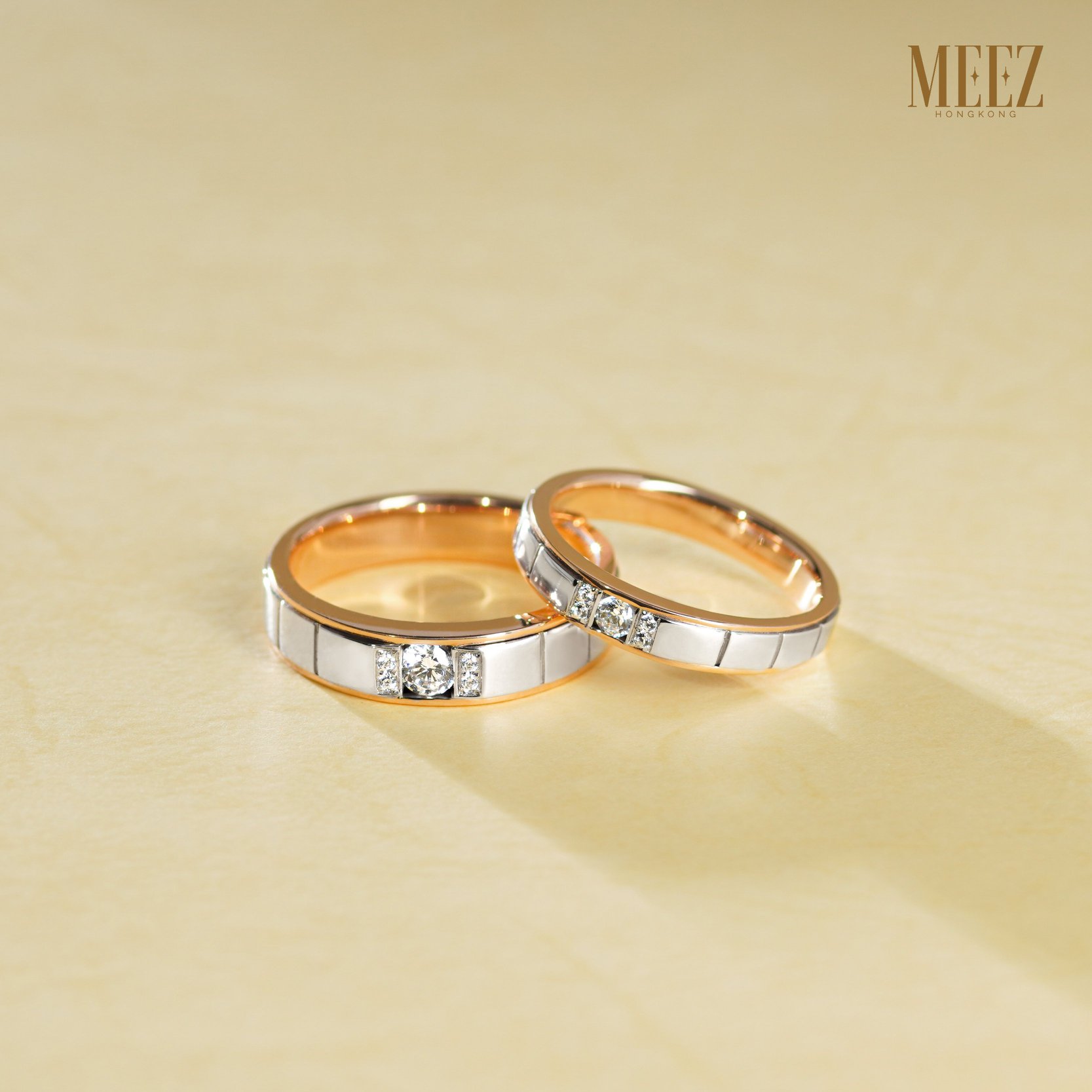 Nhẫn cưới trơn vàng 18k nổi bật với vẻ đẹp đơn giản nhưng thanh lịch