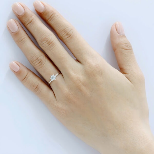 Nhẫn đính hôn Kim Cương Anastacia