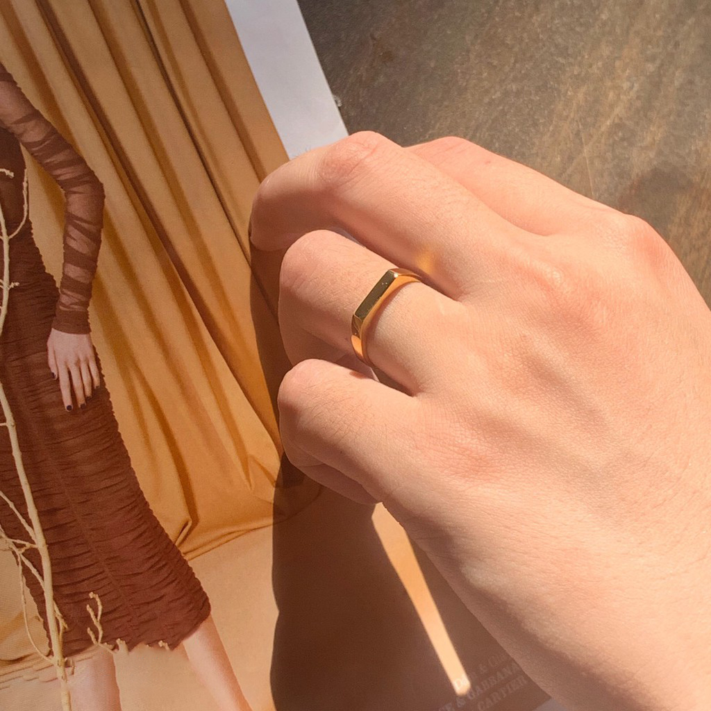 nhẫn cầu hôn vàng 24K