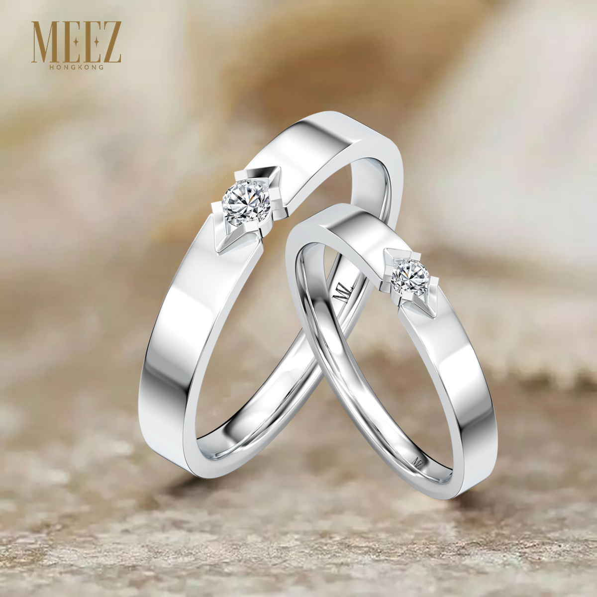 Nhẫn cưới vàng 24k trơn mang lại vẻ đẹp thuần khiết và đẳng cấp