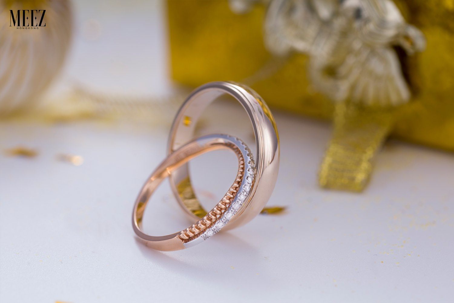 Nhẫn cưới vàng tây 10k sự lựa chọn lý tưởng để gắn kết tình yêu