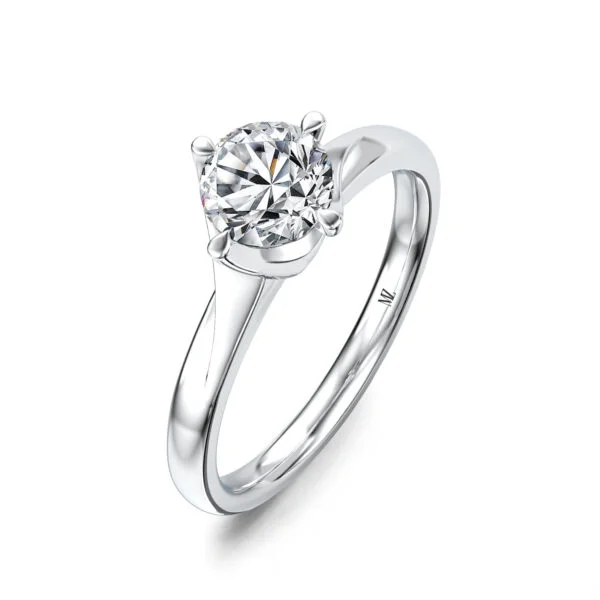 Nhẫn hột xoàn nữ vàng 18k sự lựa chọn hoàn hảo cho phái đẹp