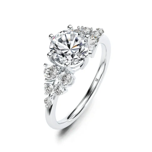 Nhẫn hột xoàn nữ vàng 18k sự lựa chọn hoàn hảo cho phái đẹp