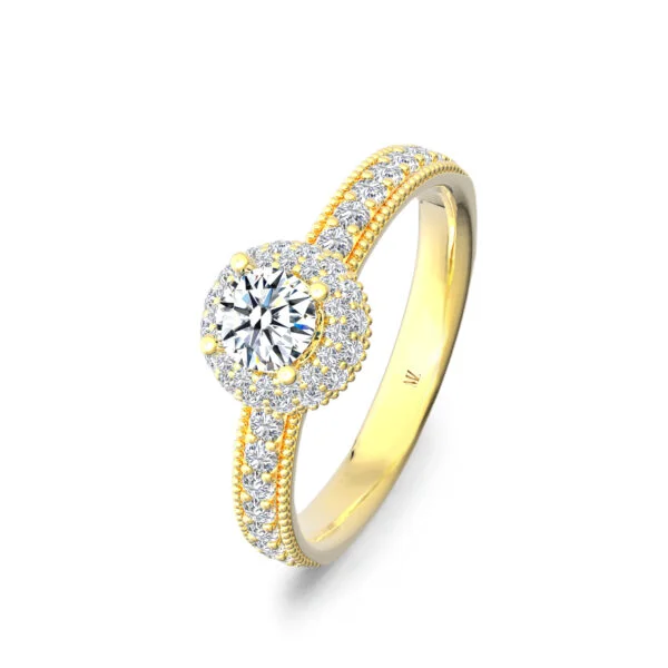 Nhẫn nữ hoàng vàng 18k biểu tượng của sự quyến rũ và quý phái