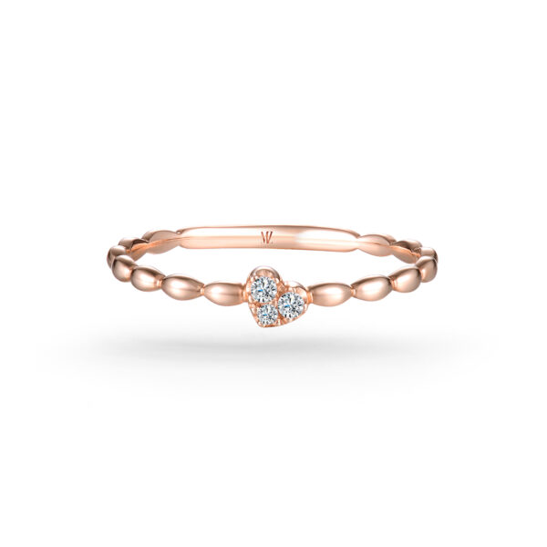 Nhẫn vàng 14k nữ đơn giản nhưng đầy cuốn hút sang trọng tinh tế