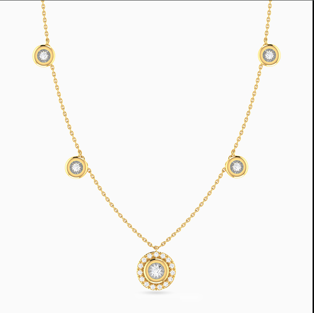 Dây chuyền choker vàng biểu tượng của sự quý phái và sang trọng