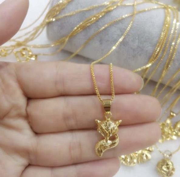 Dây chuyền hồ ly biểu tượng của sự khôn ngoan, quyến rũ và tài lộc