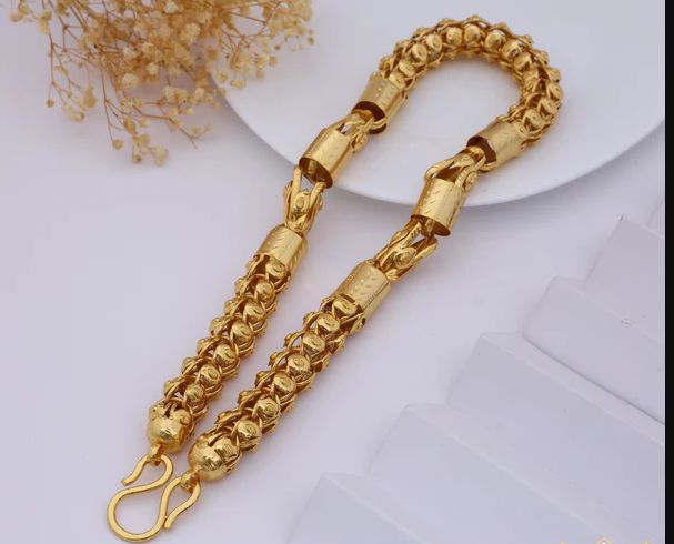 Dây chuyền ống rồng tượng trưng cho sức mạnh, quyền lực và may mắn 1