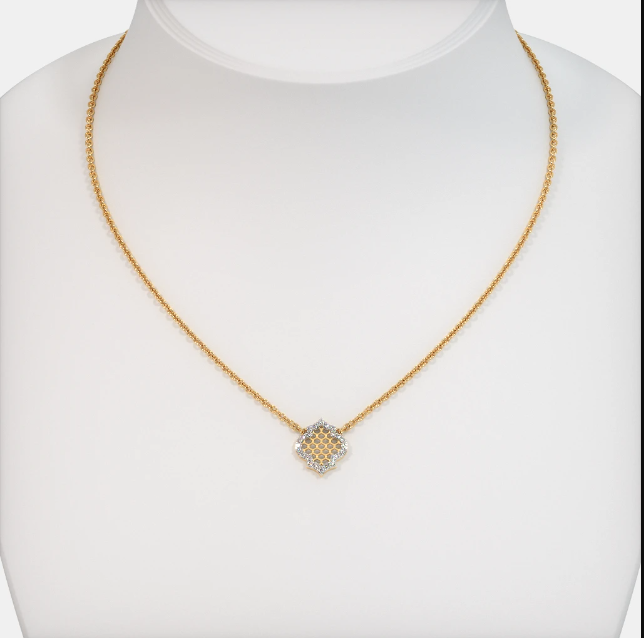 Dây chuyền sợi mì vàng 18k biểu tượng của sự tinh tế và thời trang 1