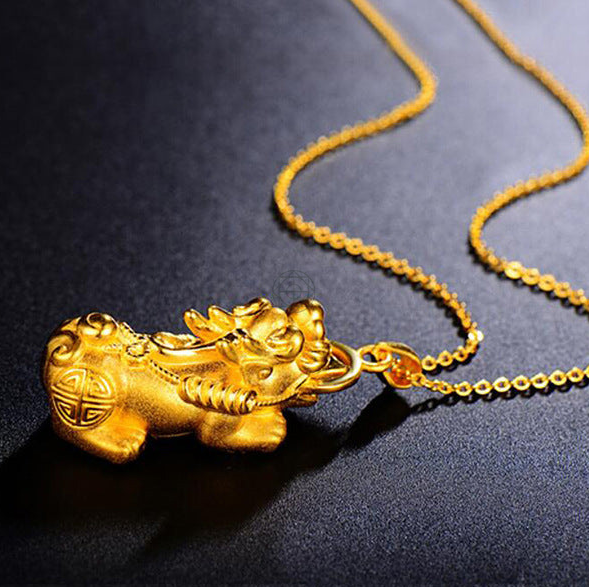 Dây chuyền tỳ hưu thu hút tài lộc, sự thịnh vượng, và may mắn