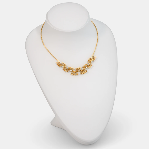 Dây chuyền vàng 18k 4 chỉ với chất lượng vàng cao cùng thiết kế tinh tế 3