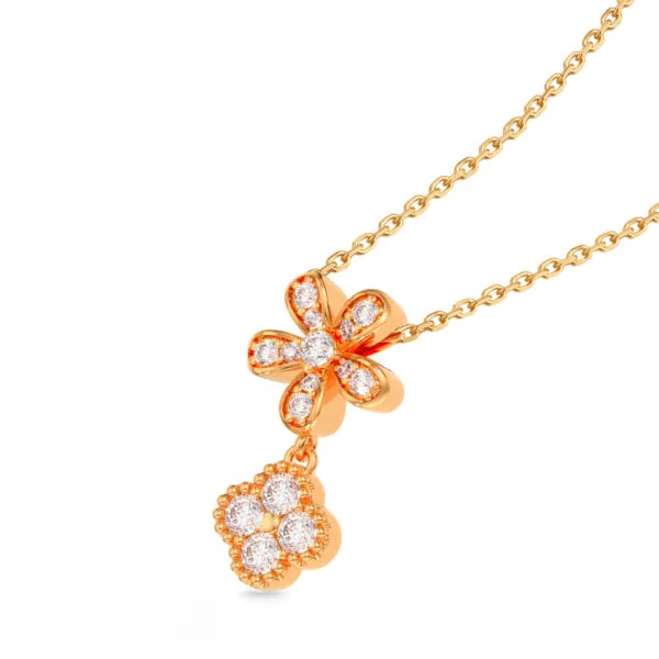 Dây chuyền vàng 18k cho trẻ em tình yêu thương và quan tâm từ cha mẹ 1