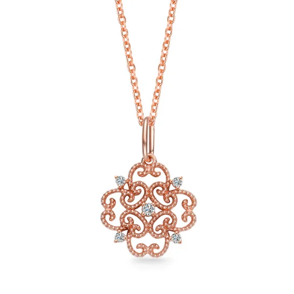 Dây chuyền vàng hồng 18k biểu tượng của sự sang trọng và tinh tế 2