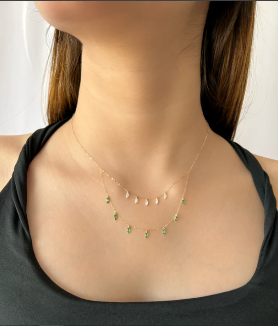 Mẫu vòng cổ pha lê cao cấp thể hiện phong cách cá nhân 4