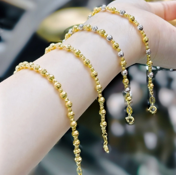 Lắc bi vàng 10k biểu tượng của sự sang trọng và đẳng cấp