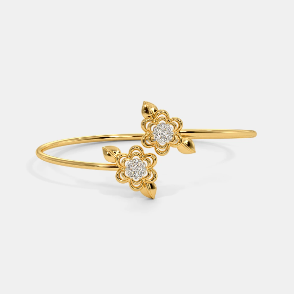 Lắc tay mạ vàng 18k thể thể hiện phong cách cá nhân cũng như gu thẩm mỹ của người đeo 2