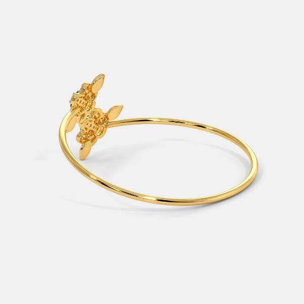 Lắc tay mạ vàng 18k thể thể hiện phong cách cá nhân cũng như gu thẩm mỹ của người đeo 4