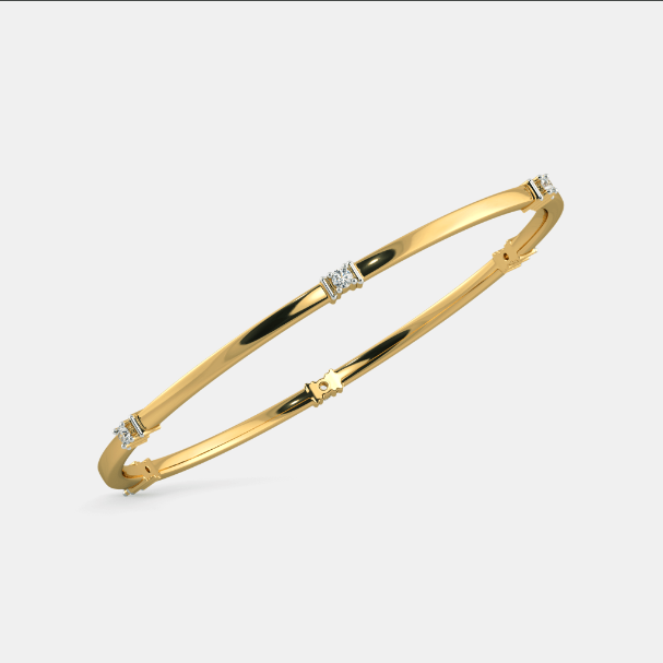 Lắc tay vàng 18k 5 phân tôn vinh nét đẹp hoàn hảo cho mọi dịp