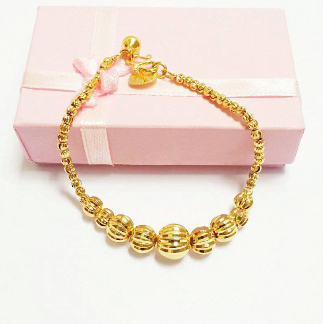 Vòng tay lắc bi vàng 18k biểu tượng của sự quý phái và đẳng cấp