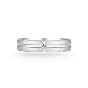 The Lennons Men's Diamond Wedding Ring