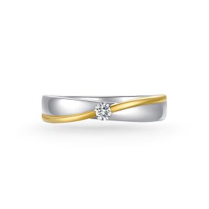 The Leos Men's Diamond Wedding Ring
