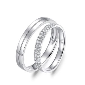 The Clares Diamond Wedding Rings